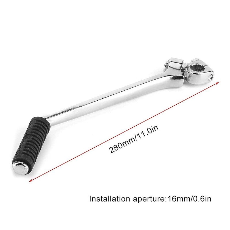 Aramox Kick Starter Lever, 16mm 280mm Upgrade Kick Start Steel Alloy Starter Lever, Fits for PIT PRO Trail Dirt Bike 150c 250 - Image 2